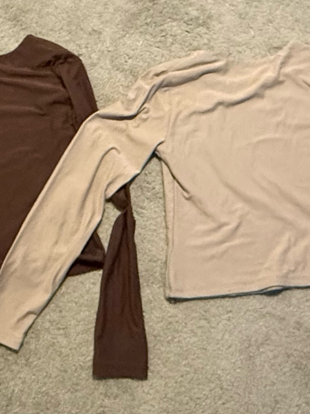 Pink Rose Brown and Cream Tank Top with Gold Accents